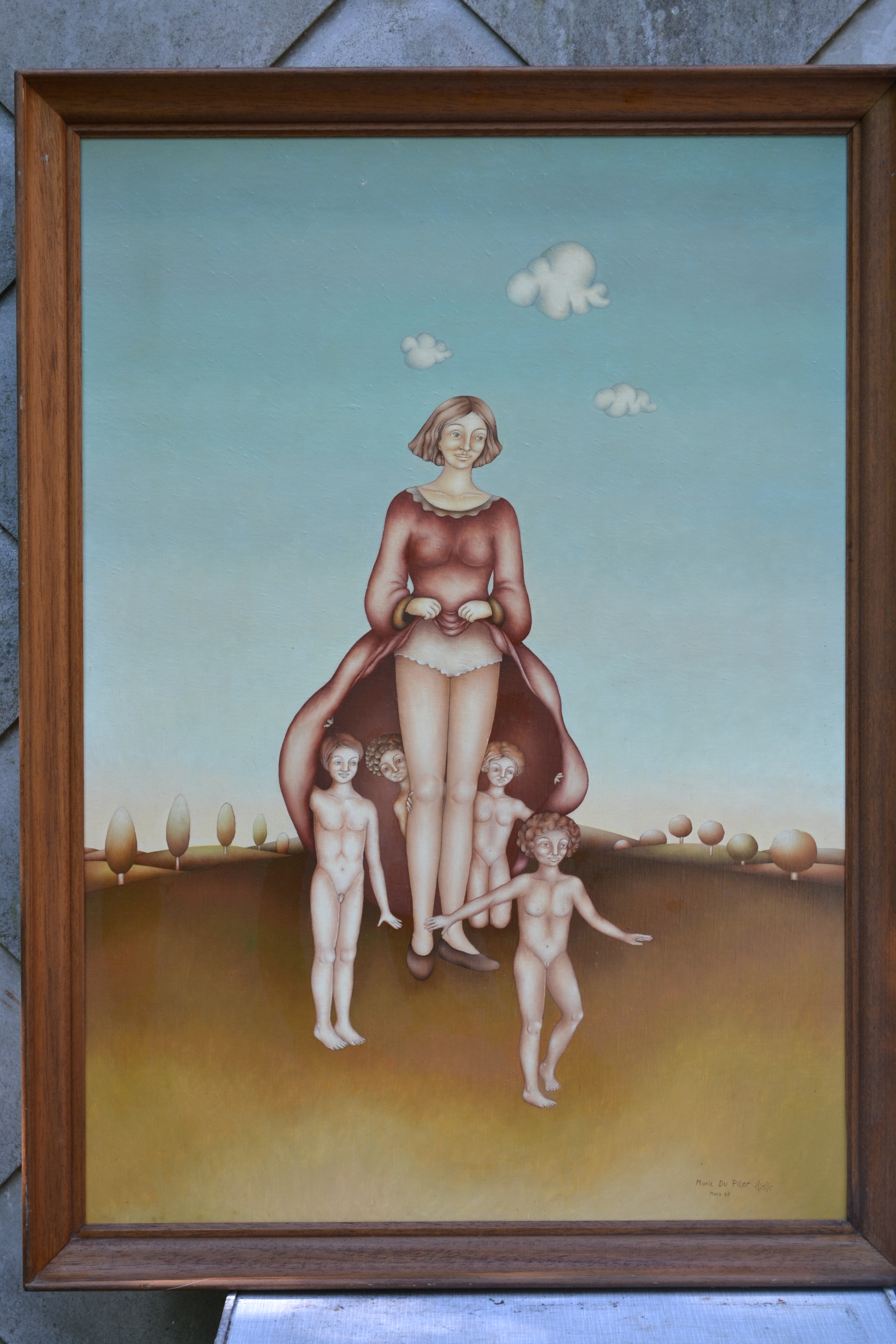 Femme passerelle